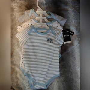 DKNY 3 Piece Blue And Gray